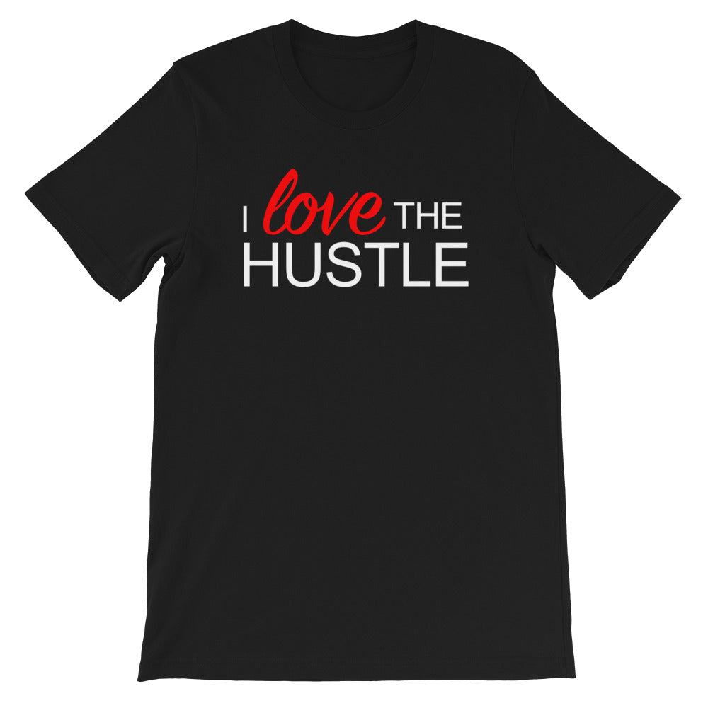 Hustle & Heart NC Rams Red/Black with White Outline Graphic Tee Small / Unisex Sweatshirt