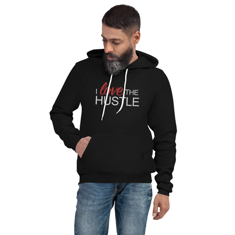 I Love the Hustle Embroiderd Hoodie