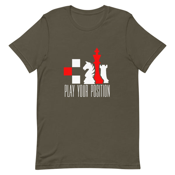 Play Your Position - Short-Sleeve Unisex T-Shirt