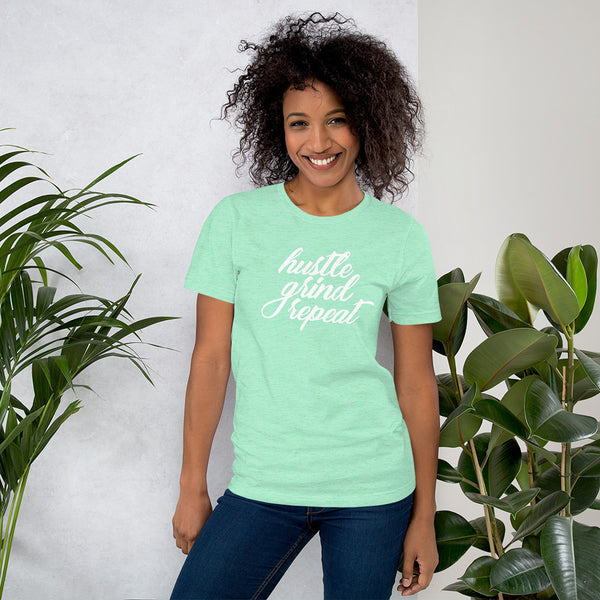 Hustle Grind Repeat (Spring/Summer) - Short-Sleeve Unisex T-Shirt