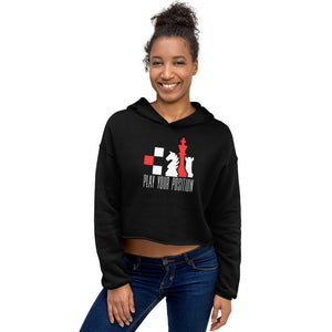 Play Your Position - Crop Hoodie