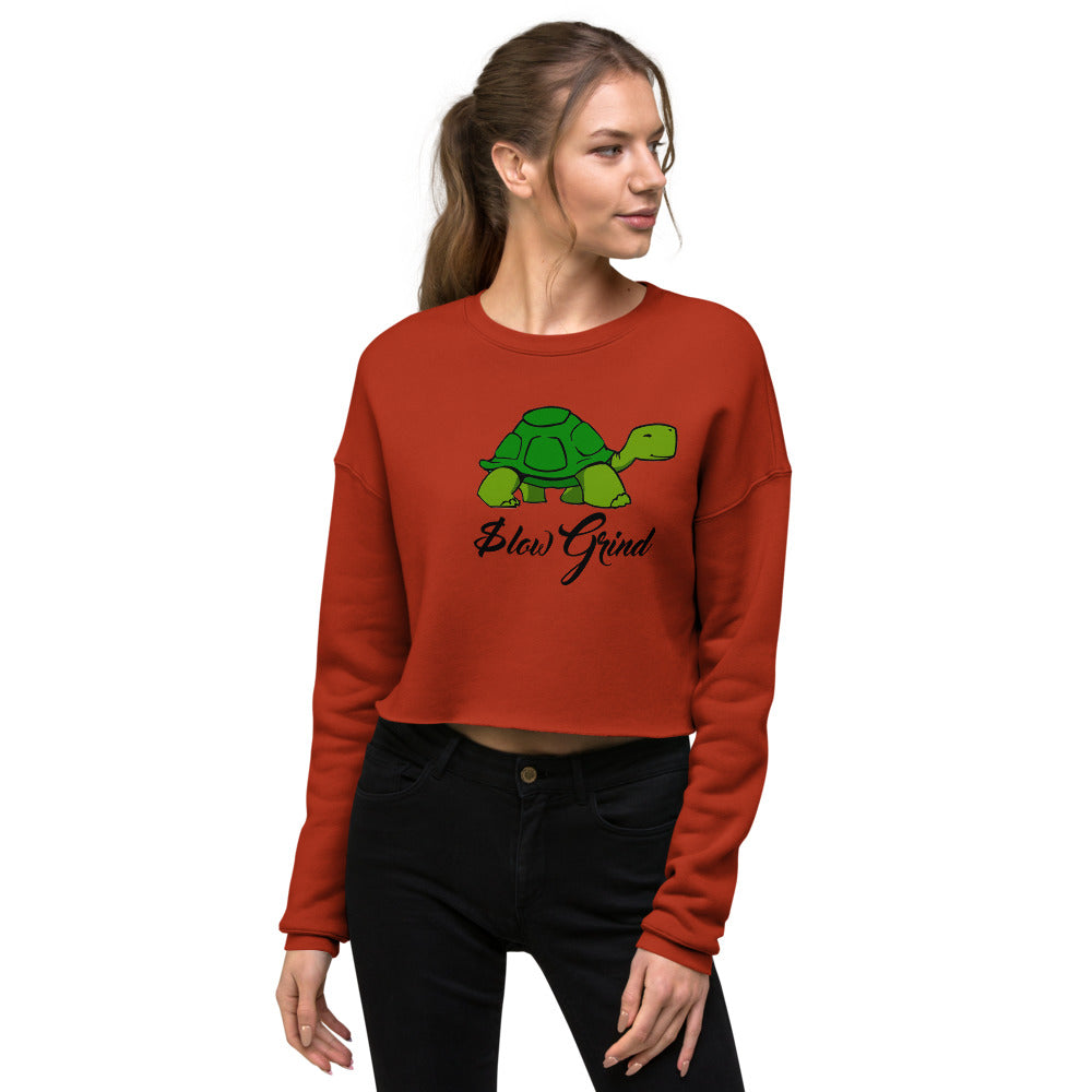 Slow Grind - Crop Sweatshirt